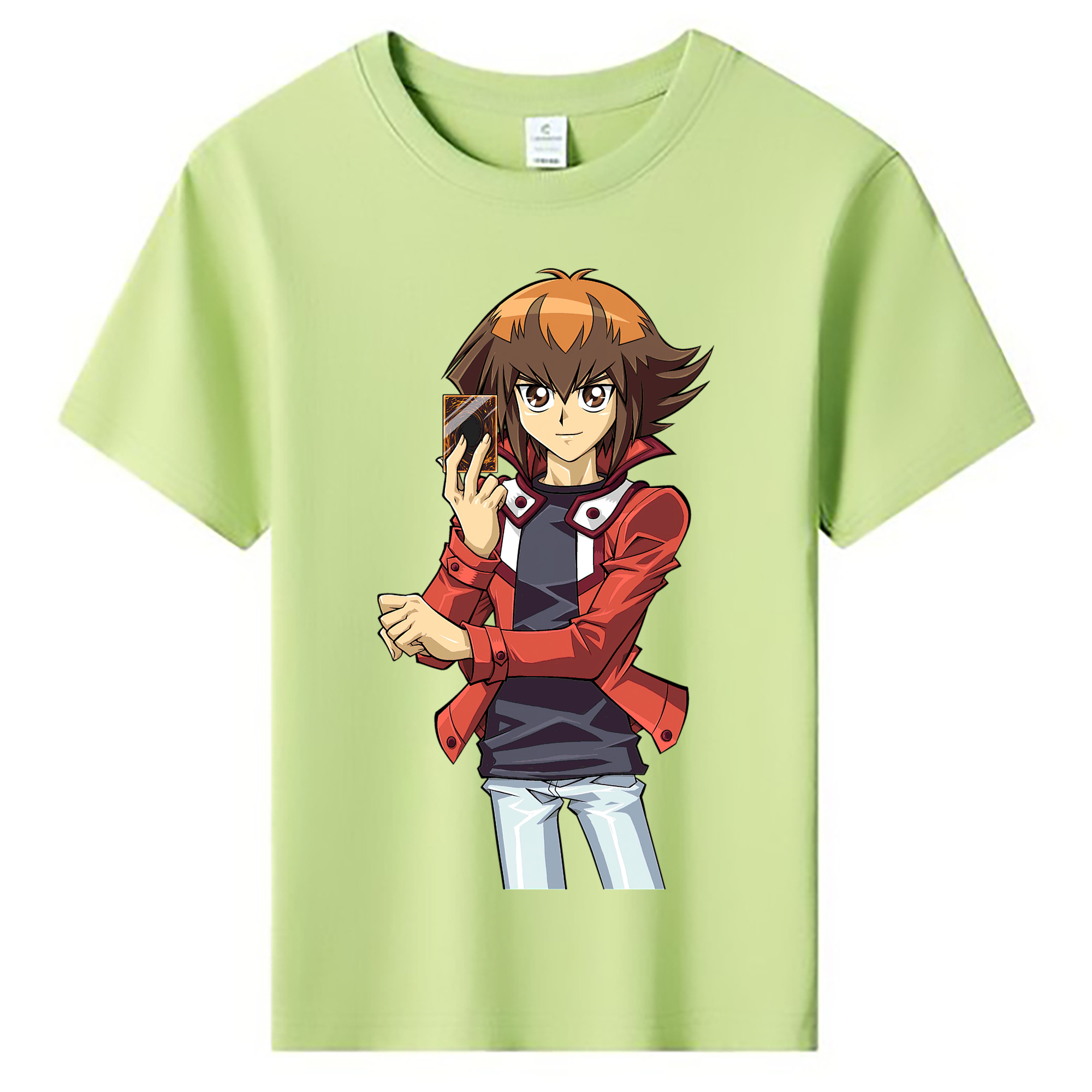 （画像用） 遊☆戯☆王 Yu-Gi-Oh! 綿100％キッズTシャツ（フロントプリント）